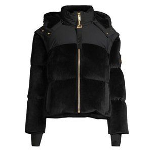 Moose Knuckles NEW velvet puffer jacket small